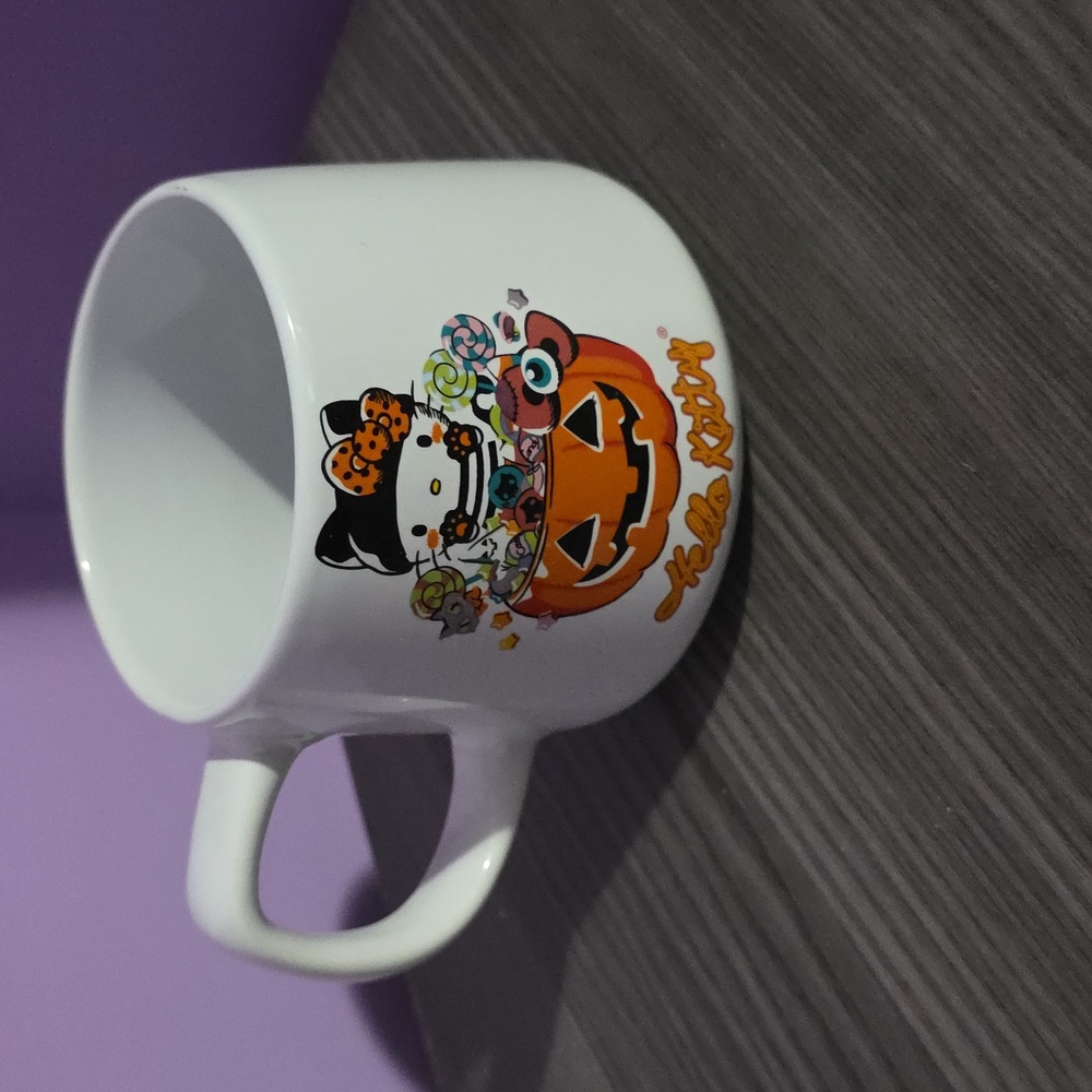 Hello Kitty Pumpkin Candy Mug